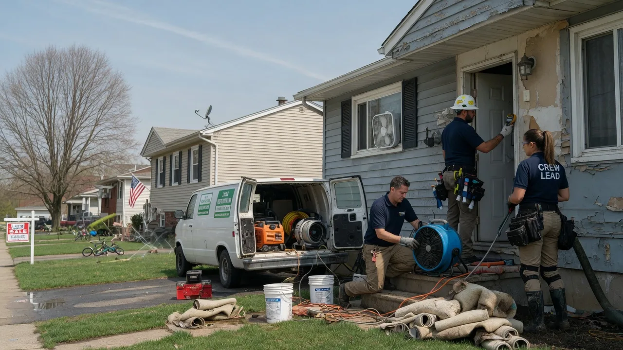 Flood Cleanup in Carlstadt, NJ near me